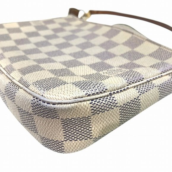 LOUIS VUITTON Damier Azur Pochette Accessoires N51986 Handbag - Picture 7 of 9